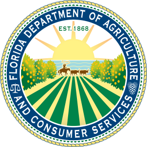 Seal of the Florida Department of Agriculture and Consumer Services